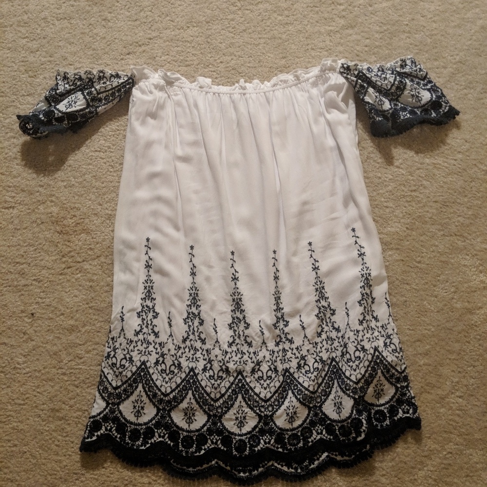 Off shoulder dress